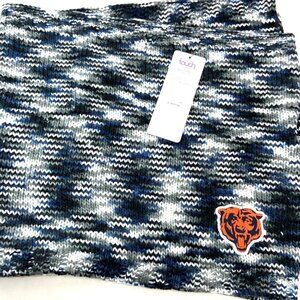 Chicago Bears NFL Infinity Space Dye NWT Cozy Scarf